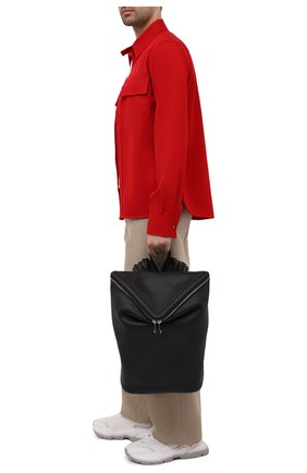 Мужской кожаный рюкзак beak BOTTEGA VENETA черного цвета по цене 196000 руб., арт. 658752/VA9VD | Фото 2 Мужской кожаный рюкзак beak BOTTEGA VENETA черного цвета, арт. 658752/VA9VD | Фото 2 (Материал: Натуральная кожа; Размер: large)