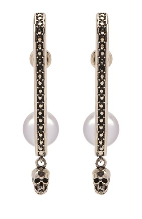 Женские серьги ALEXANDER MCQUEEN разноцветного цвета по цене 33950 руб., арт. 667546/J160U | Фото 1 Женские серьги ALEXANDER MCQUEEN разноцветного цвета, арт. 667546/J160U | Фото 1