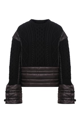 Женский свитер REDVALENTINO черного цвета по цене 97550 руб., арт. WR3KC09M/63A | Фото 1 Женский свитер REDVALENTINO черного цвета, арт. WR3KC09M/63A | Фото 1 (Материал внешний: Синтетический материал, Шерсть; Длина (для топов): Стандартные; Материал подклада: Синтетический материал; Рукава: Длинные; Стили: Кэжуэл; Женское Кросс-КТ: Свитер-одежда)