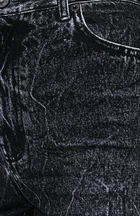 Женские джинсы BALENCIAGA черного цвета, арт. 657645/TJW70 | Фото 5 (Стили: Гламурный; Кросс-КТ: Деним; Длина (брюки, джинсы): Стандартные; Материал внешний: Синтетический материал, Деним; Силуэт Ж (брюки и джинсы): Узкие)