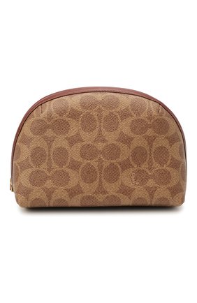 Женская косметичка COACH коричневого цвета по цене 7200 руб., арт. C4196 | Фото 1 Женская косметичка COACH коричневого цвета, арт. C4196 | Фото 1