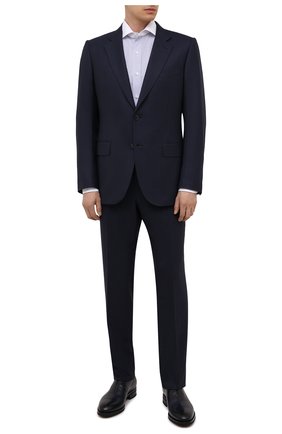 Мужские кожаные лоферы KITON темно-синего цвета по цене 245500 руб., арт. USSMARIN00100/13-16 | Фото 2 Мужские кожаные лоферы KITON темно-синего цвета, арт. USSMARIN00100/13-16 | Фото 2