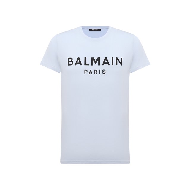 фото Хлопковая футболка balmain