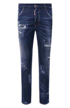 Мужские джинсы DSQUARED2 синего цвета по цене 49600 руб., арт. S74LB0959/S30342 | Фото 1 Мужские джинсы DSQUARED2 синего цвета, арт. S74LB0959/S30342 | Фото 1