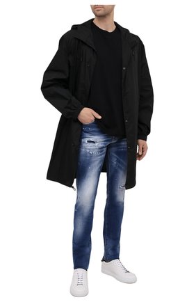 Мужские джинсы DSQUARED2 синего цвета по цене 49600 руб., арт. S74LB1016/S30663 | Фото 2 Мужские джинсы DSQUARED2 синего цвета, арт. S74LB1016/S30663 | Фото 2
