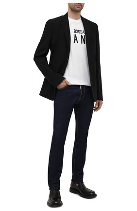 Мужские джинсы DSQUARED2 темно-синего цвета по цене 32900 руб., арт. S79LA0035/S30595 | Фото 2 Мужские джинсы DSQUARED2 темно-синего цвета, арт. S79LA0035/S30595 | Фото 2