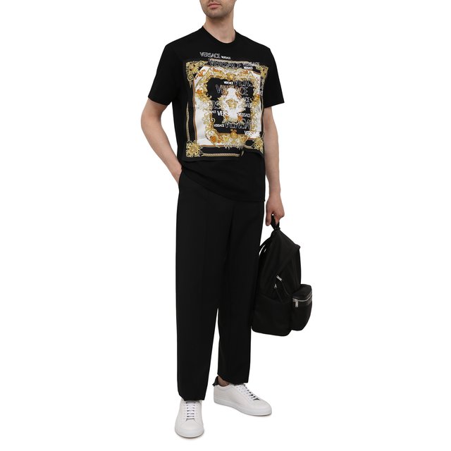 фото Хлопковая футболка versace