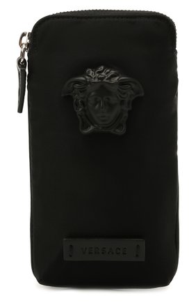 Мужская текстильная сумка VERSACE черного цвета по цене 39950 руб., арт. 1000729/DNY8ME | Фото 1 Мужская текстильная сумка VERSACE черного цвета, арт. 1000729/DNY8ME | Фото 1