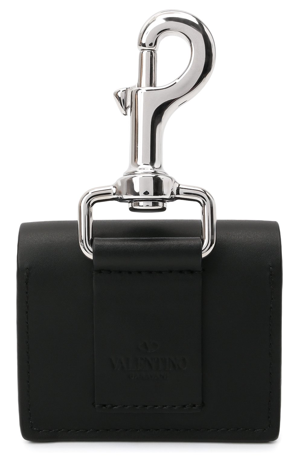 Кожаный чехол для airpods pro VALENTINO черного цвета по цене 34050 руб., арт. WY2P0S18/LVN | Фото 2 Кожаный чехол для airpods pro VALENTINO черного цвета, арт. WY2P0S18/LVN | Фото 2 (Материал: Натуральная кожа; Женское Кросс-КТ: Кожа AirPods)