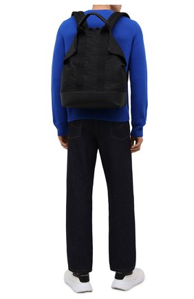 Мужской текстильный рюкзак ALEXANDER MCQUEEN черного цвета по цене 103500 руб., арт. 548663/1AAB6 | Фото 2 Мужской текстильный рюкзак ALEXANDER MCQUEEN черного цвета, арт. 548663/1AAB6 | Фото 2