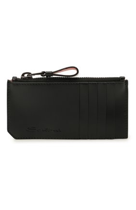 Мужской кожаный футляр для кредитных карт SANTONI черного цвета по цене 22400 руб., арт. UFPPA2124F0-GRT0N01 | Фото 1 Мужской кожаный футляр для кредитных карт SANTONI черного цвета, арт. UFPPA2124F0-GRT0N01 | Фото 1