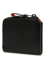 Мужской кожаный кошелек для монет SANTONI черного цвета, арт. UFPPA2123F0-GRT0N01 | Фото 2 (Материал: Натуральная кожа)