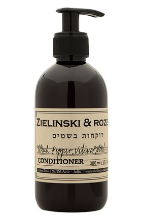 Кондиционер для волос black pepper & amber, neroli (300ml) ZIELINSKI&ROZEN бесцветного цвета, арт. 7290116440132 | Фото 1