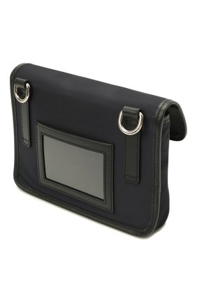 Чехол для iphone PRADA темно-синего цвета по цене 88000 руб., арт. 2ZH108-2DMH-F0008 | Фото 4 Чехол для iphone PRADA темно-синего цвета, арт. 2ZH108-2DMH-F0008 | Фото 4 (Материал: Текстиль)