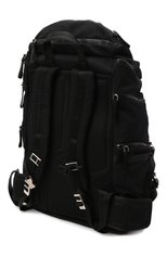 Мужской текстильный рюкзак PRADA черного цвета, арт. 2VZ086-2DUG-F0002-OOO | Фото 4 (Материал: Текстиль; Сумки-технические: Рюкзаки - большие; Размер: large)