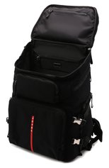 Мужской текстильный рюкзак PRADA черного цвета, арт. 2VZ086-2DUG-F0002-OOO | Фото 5 (Материал: Текстиль; Сумки-технические: Рюкзаки - большие; Размер: large)