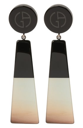 Женские клипсы GIORGIO ARMANI черного цвета по цене 30900 руб., арт. 61C661/1A761 | Фото 1 Женские клипсы GIORGIO ARMANI черного цвета, арт. 61C661/1A761 | Фото 1