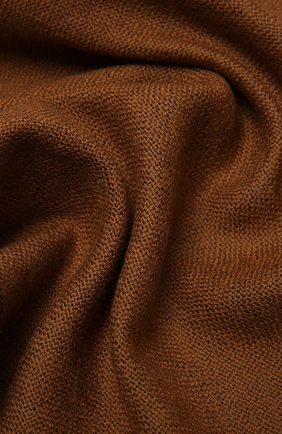 Мужской шерстяной шарф ERMENEGILDO ZEGNA коричневого цвета по цене 16450 руб., арт. Z2L01S/2YH | Фото 2 Мужской шерстяной шарф ERMENEGILDO ZEGNA коричневого цвета, арт. Z2L01S/2YH | Фото 2 (Материал: Шерсть, Текстиль; Кросс-КТ: шерсть)