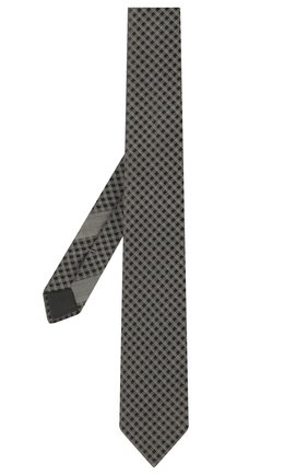 Мужской шелковый галстук ERMENEGILDO ZEGNA серого цвета по цене 15150 руб., арт. Z2E60T/16Y | Фото 2 Мужской шелковый галстук ERMENEGILDO ZEGNA серого цвета, арт. Z2E60T/16Y | Фото 2