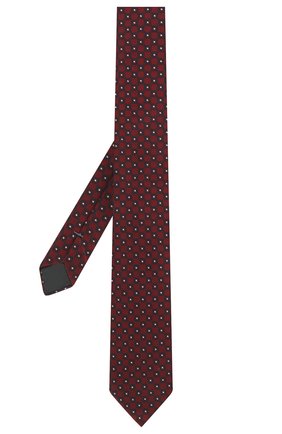 Мужской шелковый галстук ERMENEGILDO ZEGNA красного цвета по цене 16700 руб., арт. Z2D83T/1UM | Фото 2 Мужской шелковый галстук ERMENEGILDO ZEGNA красного цвета, арт. Z2D83T/1UM | Фото 2