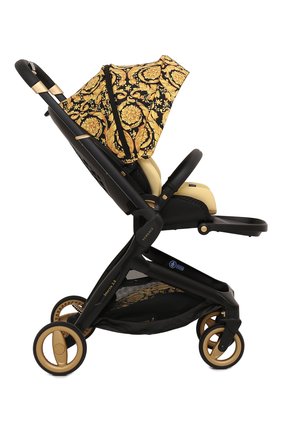 Детская коляска прогулочная VERSACE черного цвета по цене 199500 руб., арт. 1000397/YB00394 | Фото 2 Детская коляска прогулочная VERSACE черного цвета, арт. 1000397/YB00394 | Фото 2