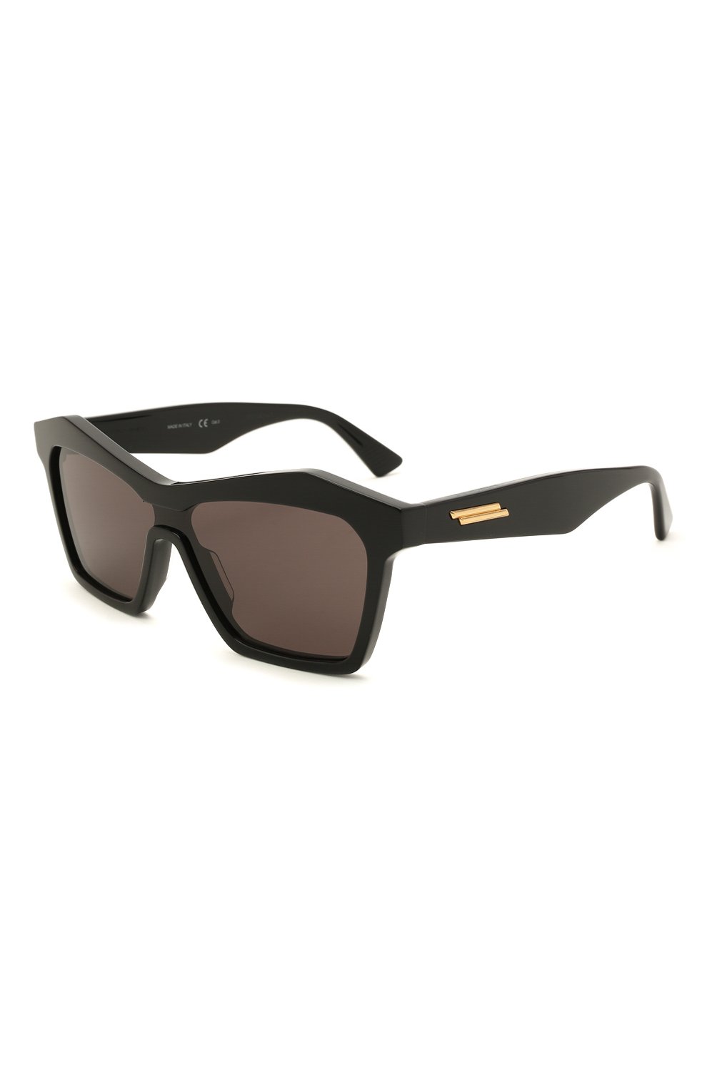 Женские солнцезащитные очки BOTTEGA VENETA черного цвета, арт. BV1093S 001 | Фото 1 (Тип очков: С/з; Оптика Гендер: оптика-женское; Очки форма: Бабочка, Прямоугольные)