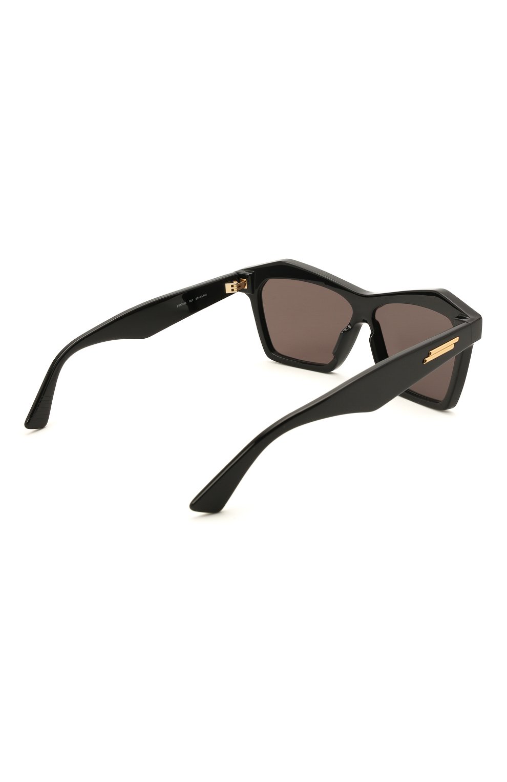Женские солнцезащитные очки BOTTEGA VENETA черного цвета, арт. BV1093S 001 | Фото 4 (Тип очков: С/з; Оптика Гендер: оптика-женское; Очки форма: Бабочка, Прямоугольные)