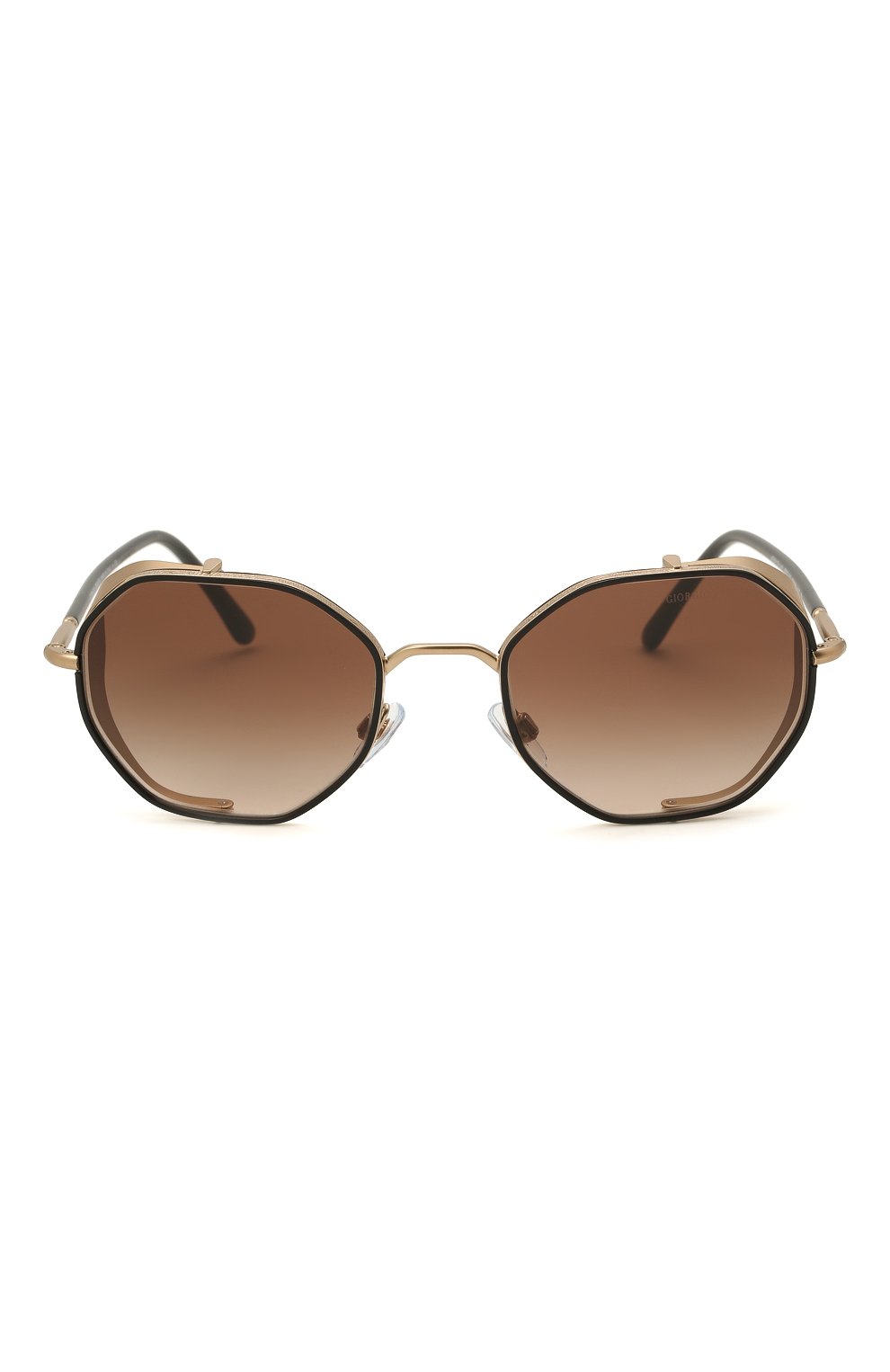 Женские солнцезащитные очки GIORGIO ARMANI черного цвета по цене 32900 руб., арт. 6112JM-300213 | Фото 4 Женские солнцезащитные очки GIORGIO ARMANI черного цвета, арт. 6112JM-300213 | Фото 4 (Тип очков: С/з; Очки форма: Креативные, Круглые; Оптика Гендер: оптика-унисекс)