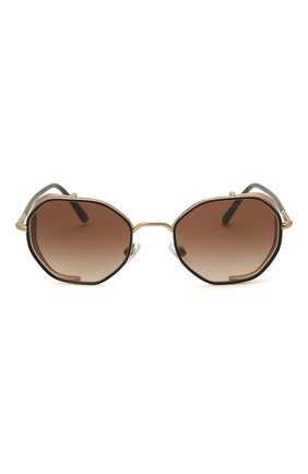 Женские солнцезащитные очки GIORGIO ARMANI черного цвета по цене 32900 руб., арт. 6112JM-300213 | Фото 4 Женские солнцезащитные очки GIORGIO ARMANI черного цвета, арт. 6112JM-300213 | Фото 4 (Тип очков: С/з; Очки форма: Креативные, Круглые; Оптика Гендер: оптика-унисекс)