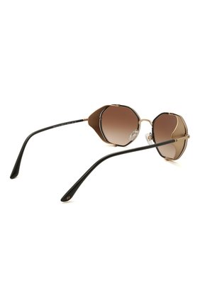 Женские солнцезащитные очки GIORGIO ARMANI черного цвета по цене 32900 руб., арт. 6112JM-300213 | Фото 5 Женские солнцезащитные очки GIORGIO ARMANI черного цвета, арт. 6112JM-300213 | Фото 5 (Тип очков: С/з; Очки форма: Креативные, Круглые; Оптика Гендер: оптика-унисекс)
