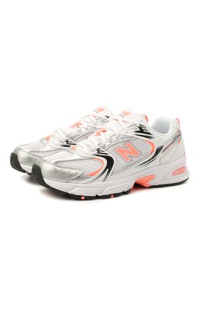 Женские комбинированные кроссовки 530 NEW BALANCE оранжевого цвета по цене 13910 руб., арт. MR530MAC/D | Фото 1 Женские комбинированные кроссовки 530 NEW BALANCE оранжевого цвета, арт. MR530MAC/D | Фото 1