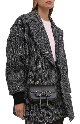 Женская сумка REDVALENTINO черного цвета по цене 31050 руб., арт. WQ2B0C96/VFV | Фото 2 Женская сумка REDVALENTINO черного цвета, арт. WQ2B0C96/VFV | Фото 2