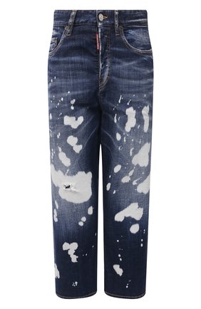 Женские джинсы DSQUARED2 темно-синего цвета по цене 51400 руб., арт. S75LB0526/S30342 | Фото 1 Женские джинсы DSQUARED2 темно-синего цвета, арт. S75LB0526/S30342 | Фото 1
