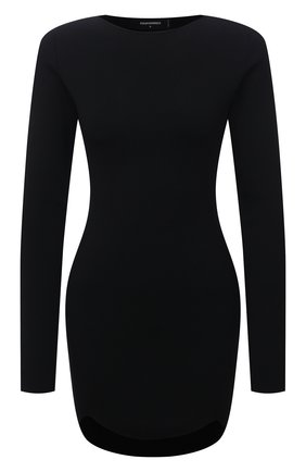 Женское платье из вискозы DSQUARED2 черного цвета по цене 72200 руб., арт. S75CV0447/S17803 | Фото 1 Женское платье из вискозы DSQUARED2 черного цвета, арт. S75CV0447/S17803 | Фото 1