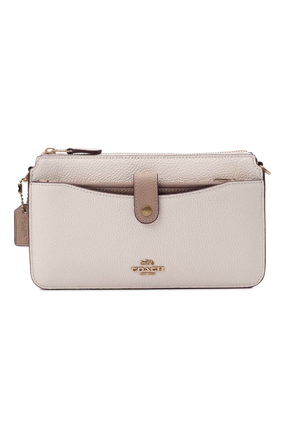 coach brown leather wallet