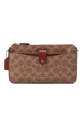 Женская сумка pop-up messenger COACH коричневого цвета по цене 18700 руб., арт. 37458 | Фото 1 Женская сумка pop-up messenger COACH коричневого цвета, арт. 37458 | Фото 1