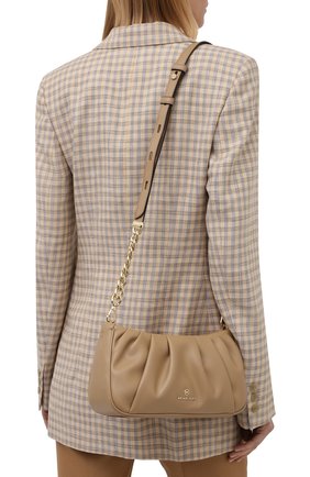 Женская сумка hannah small MICHAEL MICHAEL KORS бежевого цвета по цене 29400 руб., арт. 30T1LNNC1U | Фото 2 Женская сумка hannah small MICHAEL MICHAEL KORS бежевого цвета, арт. 30T1LNNC1U | Фото 2