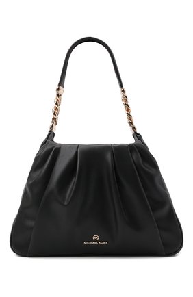 Женская сумка hannah medium MICHAEL MICHAEL KORS черного цвета по цене 34850 руб., арт. 30T1GNNL2U | Фото 1 Женская сумка hannah medium MICHAEL MICHAEL KORS черного цвета, арт. 30T1GNNL2U | Фото 1