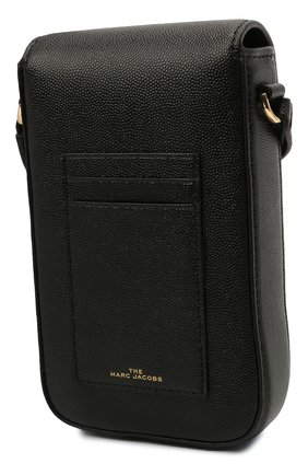Кожаный чехол для iphone MARC JACOBS (THE) черного цвета по цене 21350 руб., арт. S118L01PF21 | Фото 2 Кожаный чехол для iphone MARC JACOBS (THE) черного цвета, арт. S118L01PF21 | Фото 2