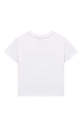 Детская хлопковая футболка POLO RALPH LAUREN белого цвета по цене 3815 руб., арт. 312841391 | Фото 2 Детская хлопковая футболка POLO RALPH LAUREN белого цвета, арт. 312841391 | Фото 2