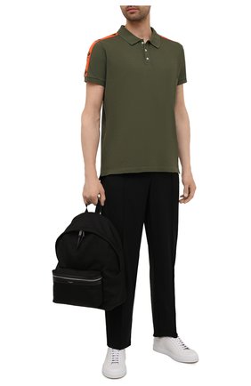Мужское хлопковое поло DSQUARED2 хаки цвета по цене 27450 руб., арт. S74GL0053/S22743 | Фото 2 Мужское хлопковое поло DSQUARED2 хаки цвета, арт. S74GL0053/S22743 | Фото 2
