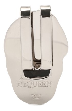 Мужской зажим для денег ALEXANDER MCQUEEN черно-белого цвета по цене 9950 руб., арт. 554705/J163N | Фото 2 Мужской зажим для денег ALEXANDER MCQUEEN черно-белого цвета, арт. 554705/J163N | Фото 2