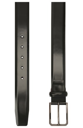 Мужской кожаный ремень SANTONI черного цвета по цене 24900 руб., арт. CM35VS003B91GVVDN01 | Фото 2 Мужской кожаный ремень SANTONI черного цвета, арт. CM35VS003B91GVVDN01 | Фото 2