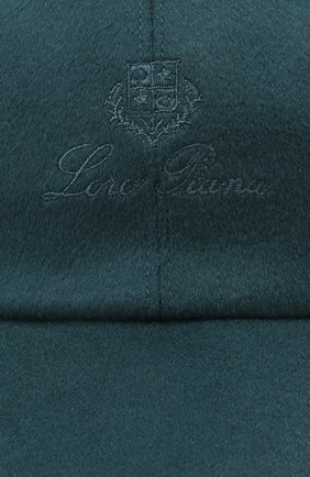 Мужской кашемировая бейсболка LORO PIANA бирюзового цвета по цене 36550 руб., арт. FAF8520 | Фото 3 Мужской кашемировая бейсболка LORO PIANA бирюзового цвета, арт. FAF8520 | Фото 3