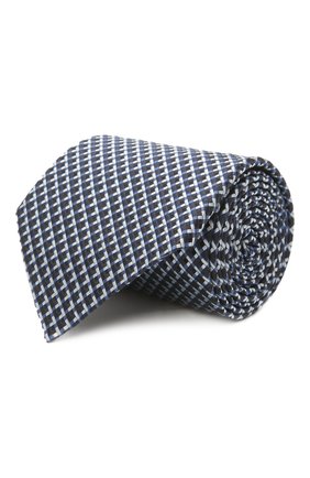 Мужской шелковый галстук ERMENEGILDO ZEGNA синего цвета по цене 15150 руб., арт. Z2D82T/1UM | Фото 1 Мужской шелковый галстук ERMENEGILDO ZEGNA синего цвета, арт. Z2D82T/1UM | Фото 1