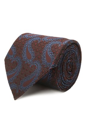 Мужской шелковый галстук ERMENEGILDO ZEGNA коричневого цвета по цене 15150 руб., арт. Z2D35T/1UM | Фото 1 Мужской шелковый галстук ERMENEGILDO ZEGNA коричневого цвета, арт. Z2D35T/1UM | Фото 1