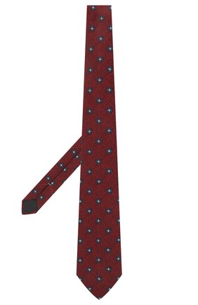 Мужской шелковый галстук ERMENEGILDO ZEGNA красного цвета по цене 16700 руб., арт. Z2D22T/1UM | Фото 2 Мужской шелковый галстук ERMENEGILDO ZEGNA красного цвета, арт. Z2D22T/1UM | Фото 2