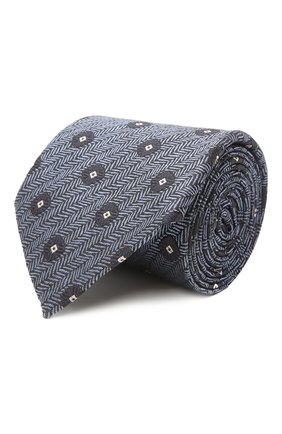 Мужской шелковый галстук ERMENEGILDO ZEGNA голубого цвета по цене 15150 руб., арт. Z2D22T/1UM | Фото 1 Мужской шелковый галстук ERMENEGILDO ZEGNA голубого цвета, арт. Z2D22T/1UM | Фото 1