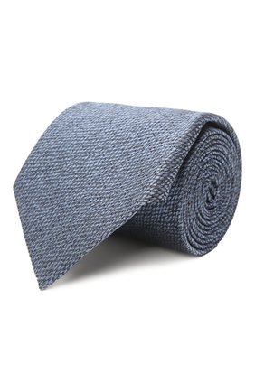 Мужской шелковый галстук ERMENEGILDO ZEGNA голубого цвета по цене 15150 руб., арт. Z2D20T/1UM | Фото 1 Мужской шелковый галстук ERMENEGILDO ZEGNA голубого цвета, арт. Z2D20T/1UM | Фото 1