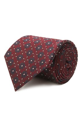 Мужской шелковый галстук ERMENEGILDO ZEGNA бордового цвета по цене 21800 руб., арт. Z2D12T/18B | Фото 1 Мужской шелковый галстук ERMENEGILDO ZEGNA бордового цвета, арт. Z2D12T/18B | Фото 1